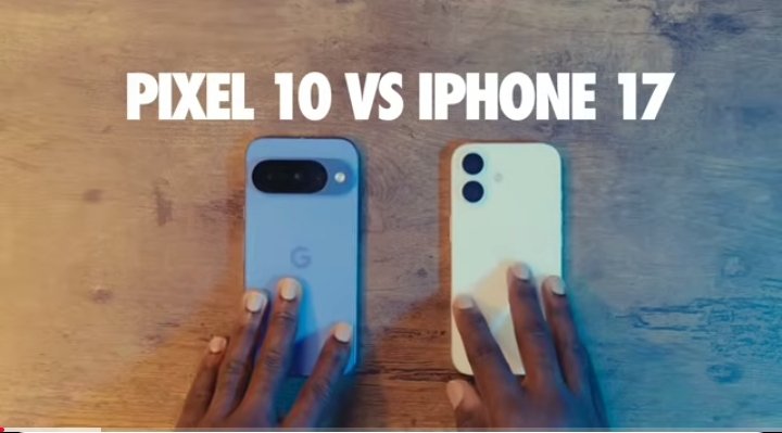 Google Pixel 10 Pro vs iPhone 17