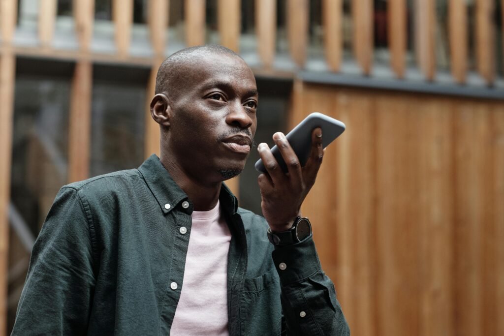 Theo sending a google voicemail.